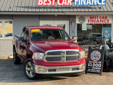 Photos of 2014 Ram 1500 Quad Cab Big Horn Pickup 4D 6 1/3 ft for sale in Frankfort, IL at Best Car Finance – Auto Sales & Loans in Frankfort