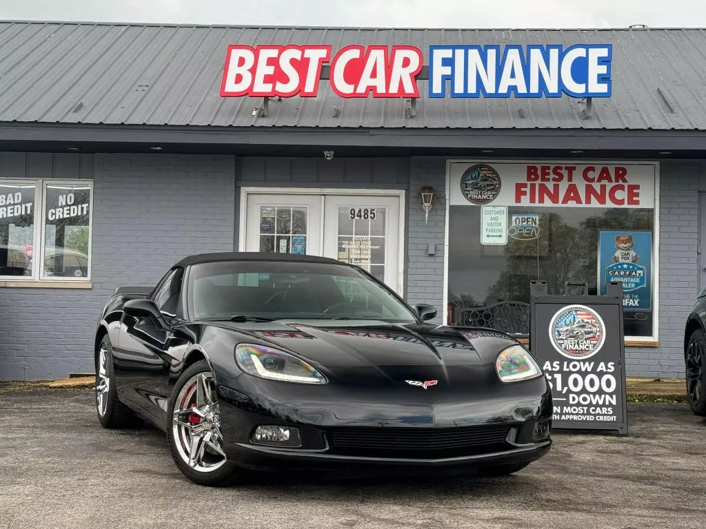 Black 2005 Chevrolet Corvette Convertible 2D for sale in Frankfort, IL
