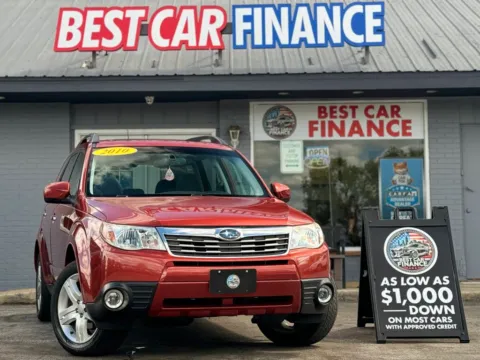 Orange 2010 Subaru Forester 2.5X Limited Sport Utility 4D for sale in Frankfort, IL