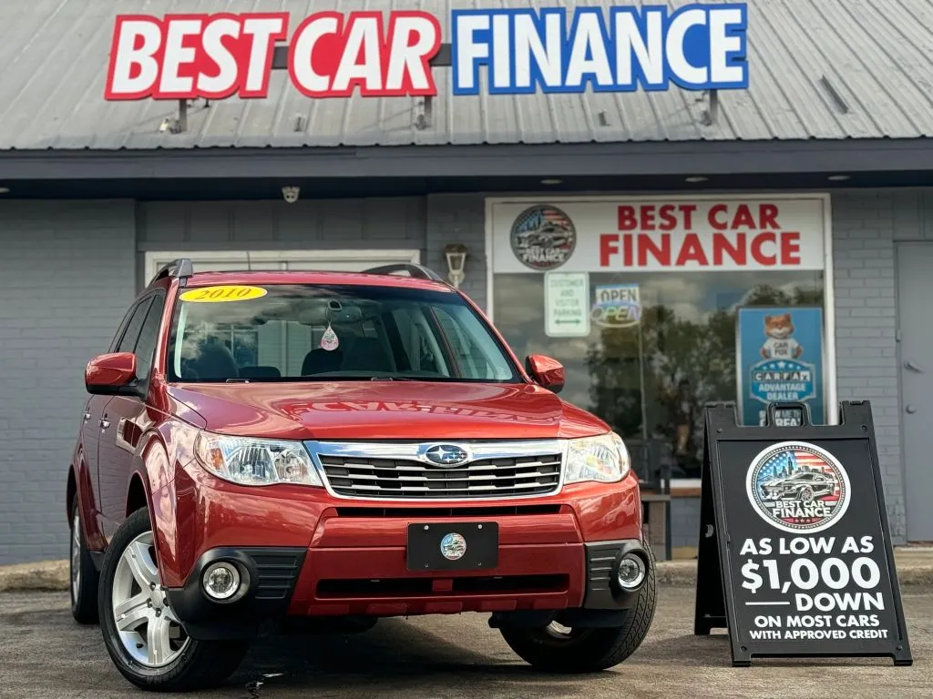 Orange 2010 Subaru Forester 2.5X Limited Sport Utility 4D for sale in Frankfort, IL