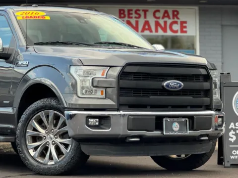 More photos of 2016 Ford F-150 SuperCrew Cab Lariat Pickup 4D 5 1/2 ft at Best Car Finance – Auto Sales & Loans in Frankfort, IL