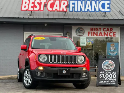 Red 2016 Jeep Renegade Latitude Sport Utility 4D for sale in Frankfort, IL