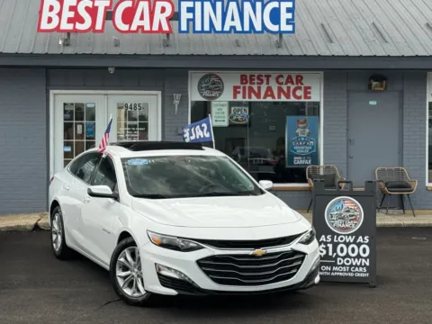 Photos of 2024 Chevrolet Malibu 1LT Sedan 4D for sale in Frankfort, IL at Best Car Finance – Auto Sales & Loans in Frankfort