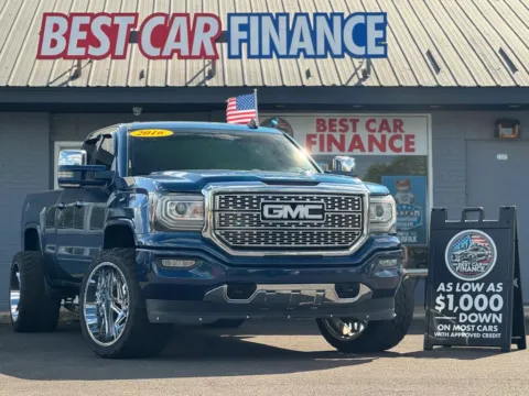 Blue 2016 GMC Sierra 1500 Double Cab Pickup 4D 6 1/2 ft for sale in Frankfort, IL