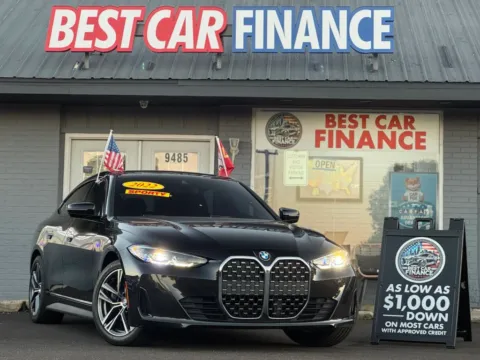 Black 2022 BMW 4 Series 430i Gran Coupe Sedan 4D for sale in Frankfort, IL
