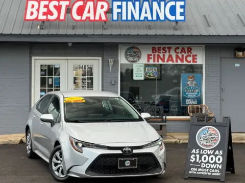 Another view of 2022 Toyota Corolla LE Sedan 4D for sale in Frankfort, IL at Best Car Finance – Auto Sales & Loans in Frankfort