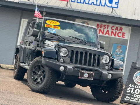 Another view of 2016 Jeep Wrangler Unlimited Backcountry Sport Utility 4D for sale in Frankfort, IL at Best Car Finance – Auto Sales & Loans in Frankfort