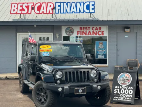 Photos of 2016 Jeep Wrangler Unlimited Backcountry Sport Utility 4D for sale in Frankfort, IL at Best Car Finance – Auto Sales & Loans in Frankfort