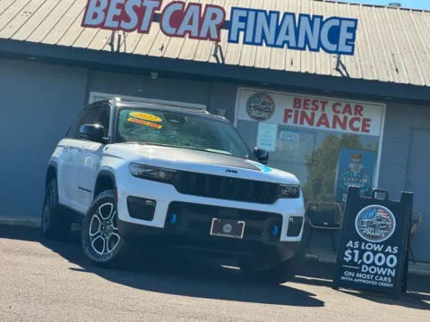 Another view of 2022 Jeep Grand Cherokee 4xe Trailhawk Sport Utility 4D for sale in Frankfort, IL at Best Car Finance – Auto Sales & Loans in Frankfort