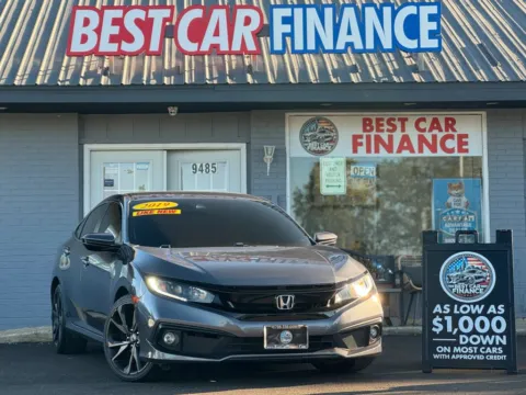 Gray 2019 Honda Civic Sport Sedan 4D for sale in Frankfort, IL