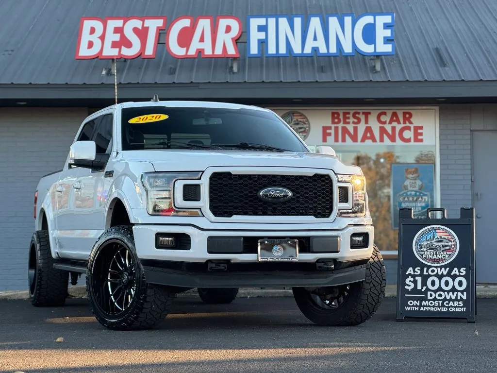 White 2020 Ford F-150 SuperCrew Cab Lariat Pickup 4D 6 1/2 ft for sale in Frankfort, IL