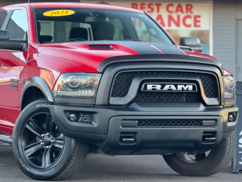 Another view of 2021 Ram 1500 Classic Crew Cab Warlock Pickup 4D 5 1/2 ft for sale in Frankfort, IL at Best Car Finance – Auto Sales & Loans in Frankfort