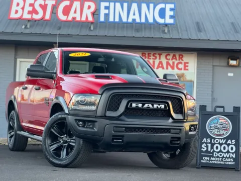 More photos of 2021 Ram 1500 Classic Crew Cab Warlock Pickup 4D 5 1/2 ft at Best Car Finance – Auto Sales & Loans in Frankfort, IL