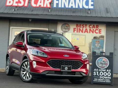 Another view of 2020 Ford Escape Titanium Sport Utility 4D for sale in Frankfort, IL at Best Car Finance – Auto Sales & Loans in Frankfort