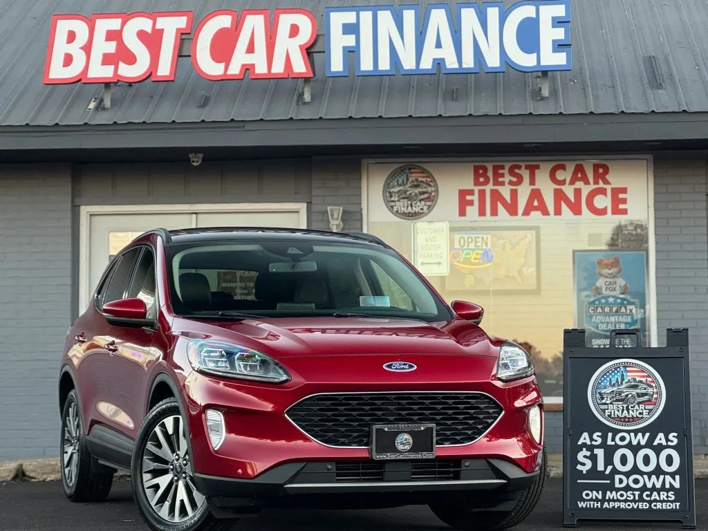 Red 2020 Ford Escape Titanium Sport Utility 4D for sale in Frankfort, IL