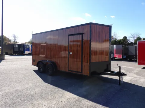 Photos of 2026 All World 7X16 Enclosed for sale in Cochran, GA at WOW Cargo Trailers