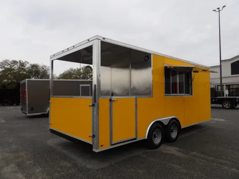 Another view of 2026 Steel Pines 8.5X20 Enclosed for sale in Cochran, GA at WOW Cargo Trailers