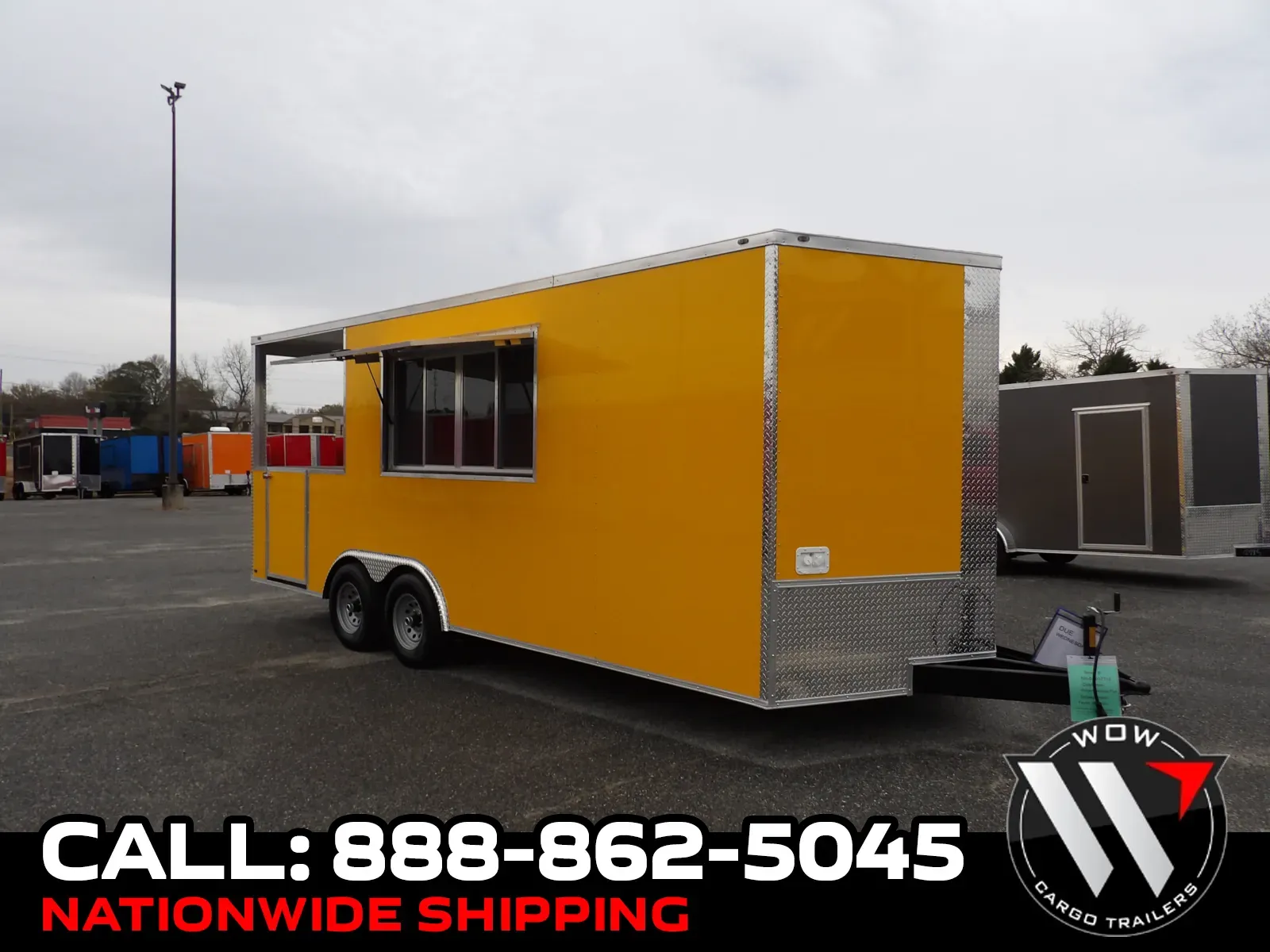 Yellow 2026 Steel Pines 8.5X20 Enclosed for sale in Cochran, GA