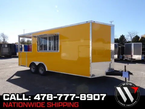 Yellow 2026 Steel Pines 8.5X20 Enclosed for sale in Cochran, GA