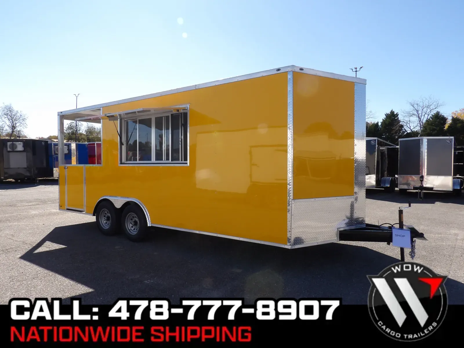 Yellow 2026 Steel Pines 8.5X20 Enclosed for sale in Cochran, GA