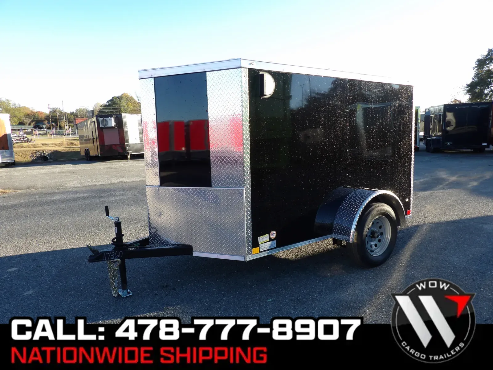 2026 Diamond 5x8 Black Side Door for sale in Cochran, GA