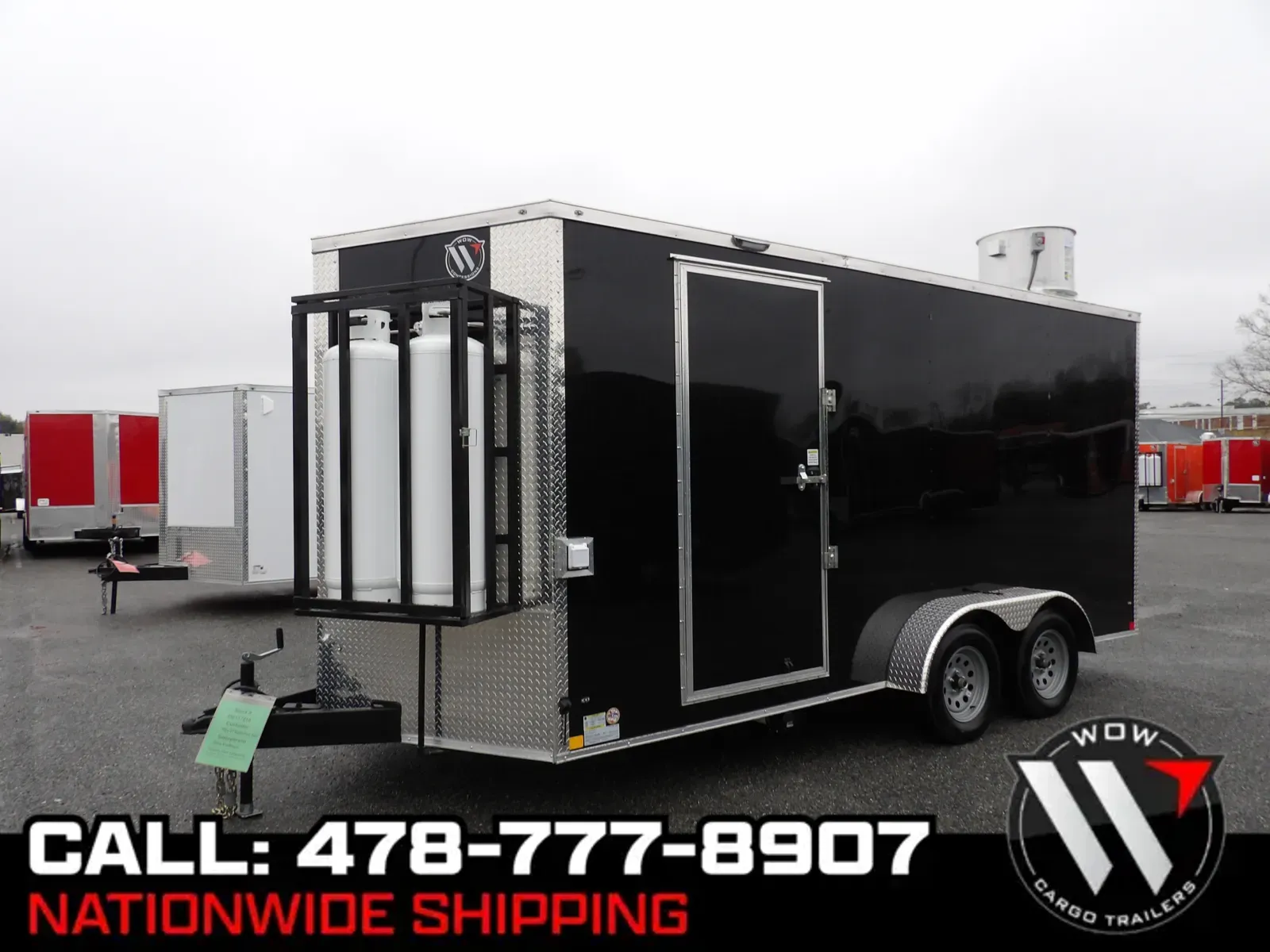 Black 2026 Diamond 7X16 Enclosed for sale in Cochran, GA