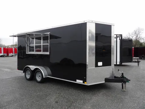 Photos of 2026 Diamond 7X16 Enclosed for sale in Cochran, GA at WOW Cargo Trailers