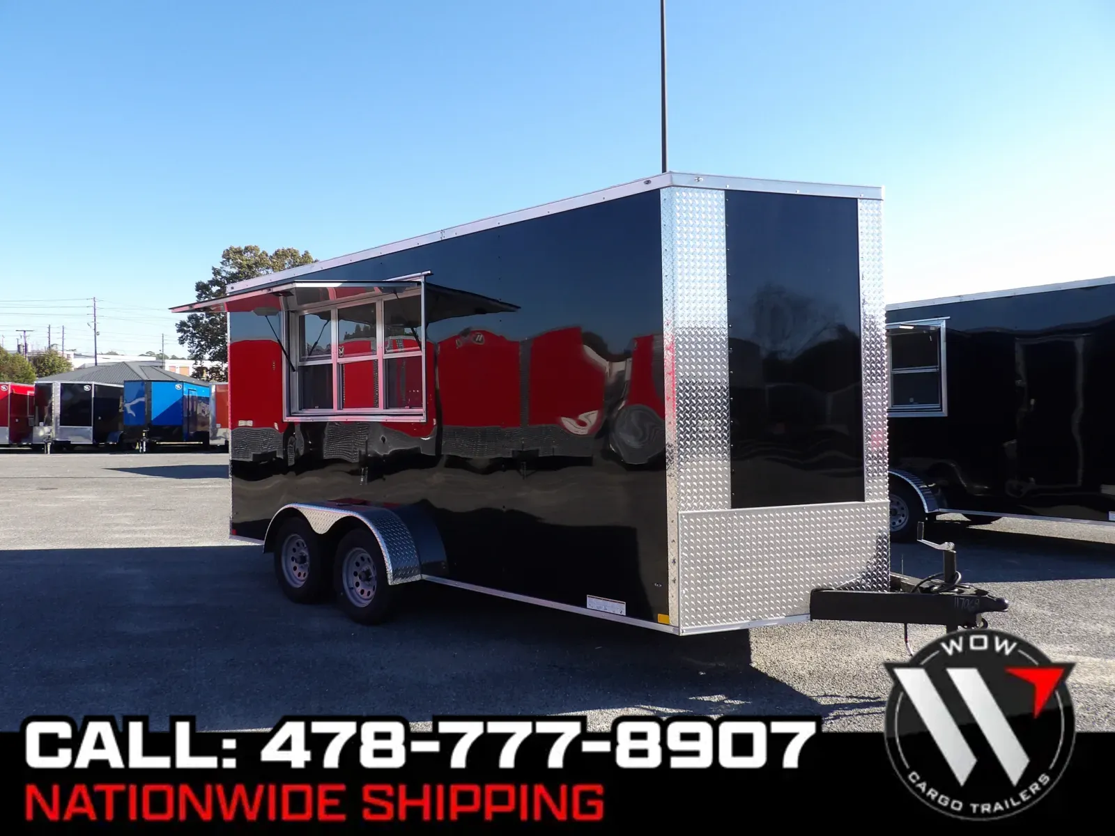 Black 2026 Diamond 7X16 Enclosed for sale in Cochran, GA