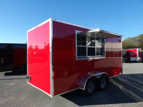 Another view of 2026 Diamond 7X16 Enclosed for sale in Cochran, GA at WOW Cargo Trailers