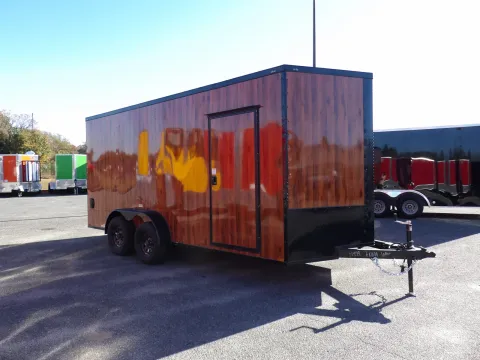 Photos of 2026 Quality Cargo LLC 7X16 Enclosed for sale in Cochran, GA at WOW Cargo Trailers