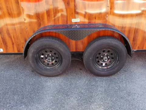 Another view of 2026 Quality Cargo LLC 7X16 Enclosed for sale in Cochran, GA at WOW Cargo Trailers