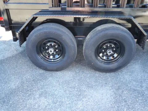 Photos of 2026 Steel Pines 7X16 Dump for sale in Cochran, GA at WOW Cargo Trailers