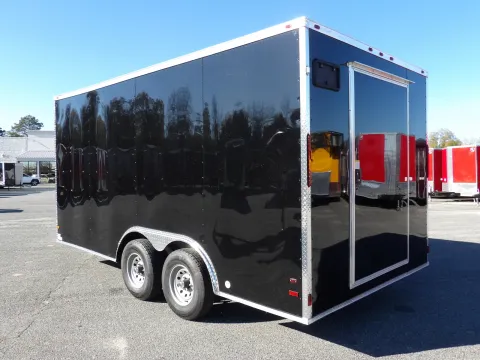 Another view of 2026 All World 8.5X16 Enclosed for sale in Cochran, GA at WOW Cargo Trailers
