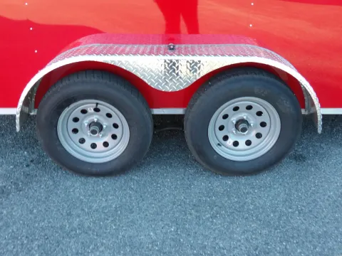 Another view of 2026 Diamond 7X16  35k Enclosed for sale in Cochran, GA at WOW Cargo Trailers