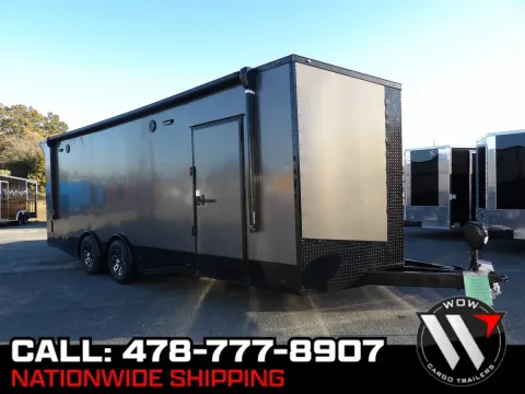 Black 2026 Steel Pines 8.5X24 Enclosed for sale in Cochran, GA