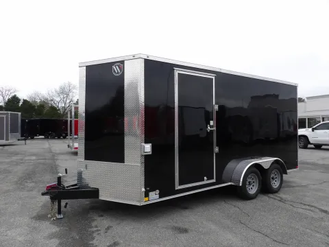 Another view of 2026 Diamond 7X16 Enclosed for sale in Cochran, GA at WOW Cargo Trailers