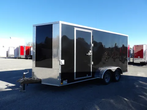 Another view of 2026 Diamond 7X16 Enclosed for sale in Cochran, GA at WOW Cargo Trailers