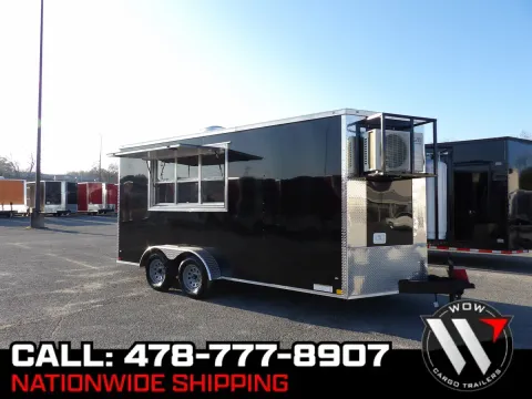 Black 2026 Diamond 7X16 Enclosed for sale in Cochran, GA