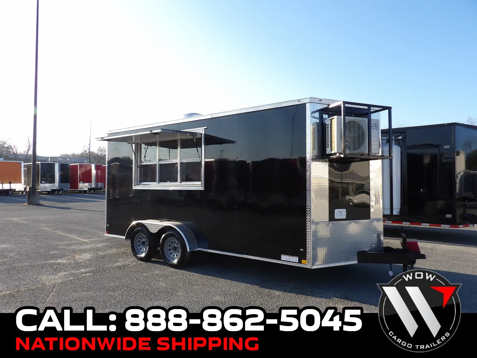 Black 2026 Diamond 7X16 Enclosed for sale in Cochran, GA