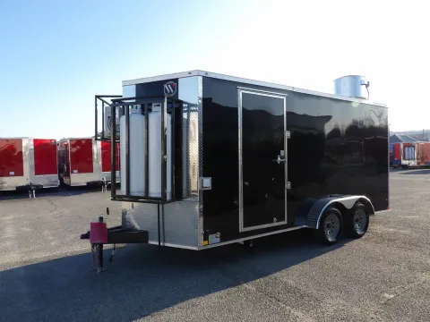 Photos of 2026 Diamond 7X16 Enclosed for sale in Cochran, GA at WOW Cargo Trailers
