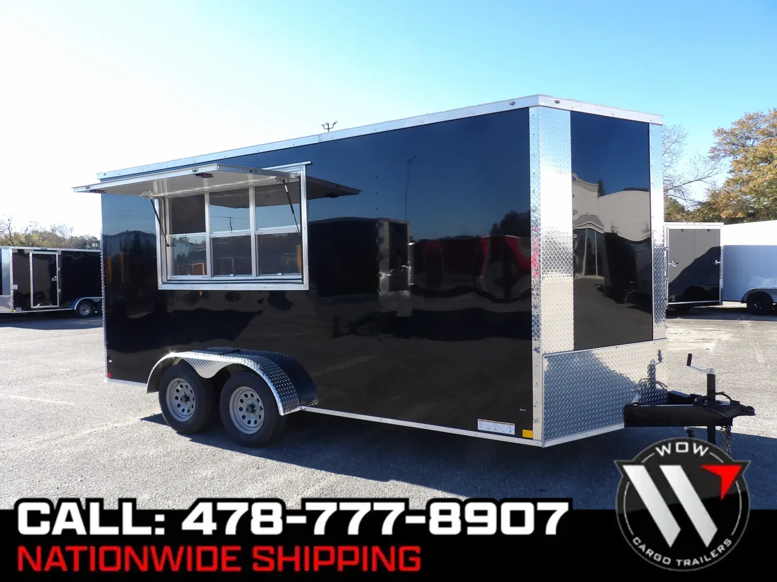 Black 2026 Diamond 7X16 Enclosed for sale in Cochran, GA