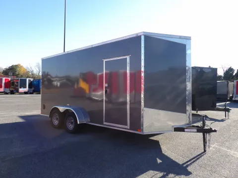 More photos of 2026 Seed 7X16 Enclosed at WOW Cargo Trailers, GA