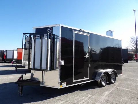 Photos of 2026 Diamond 7X16 Enclosed for sale in Cochran, GA at WOW Cargo Trailers