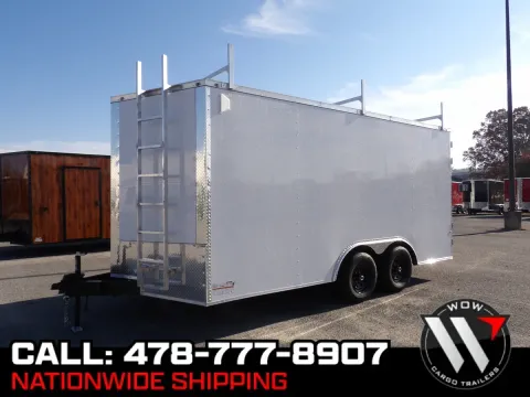 White 2026 Maximum 8.5X16 Enclosed for sale in Cochran, GA
