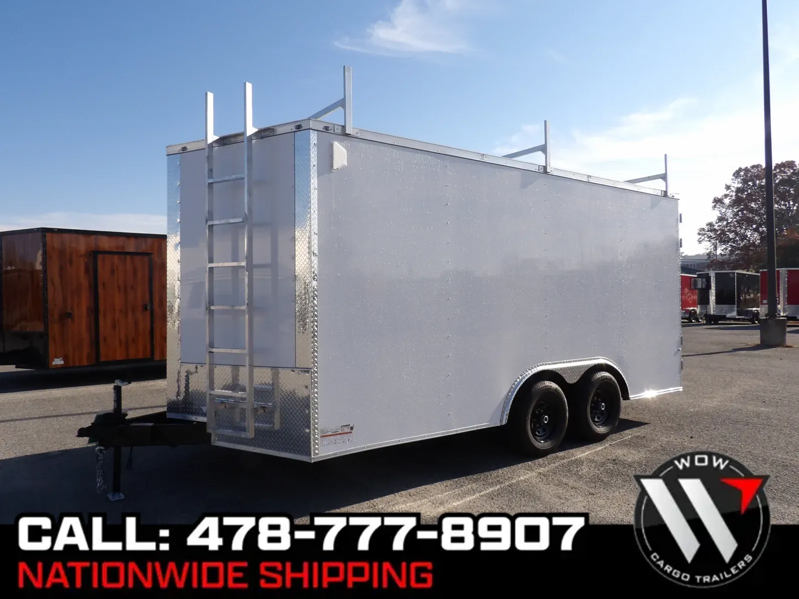 White 2026 Maximum 8.5X16 Enclosed for sale in Cochran, GA