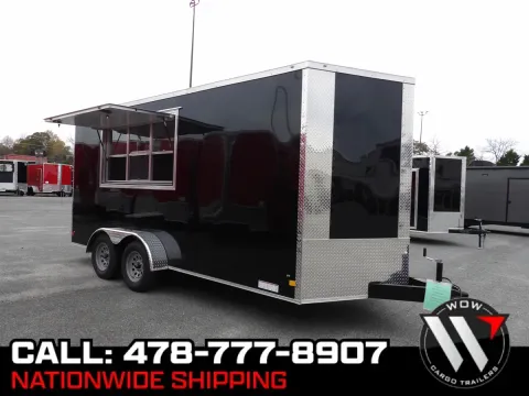 Black 2026 Diamond 7X16 Enclosed for sale in Cochran, GA