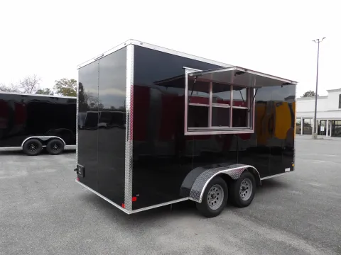 Another view of 2026 Diamond 7X16 Enclosed for sale in Cochran, GA at WOW Cargo Trailers