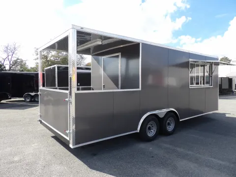 Another view of 2026 Steel Pines 8.5x22 BBQ for sale in Cochran, GA at WOW Cargo Trailers