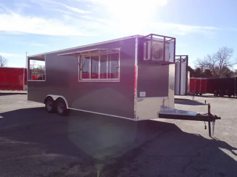 Photos of 2026 Steel Pines 8.5x22 BBQ for sale in Cochran, GA at WOW Cargo Trailers