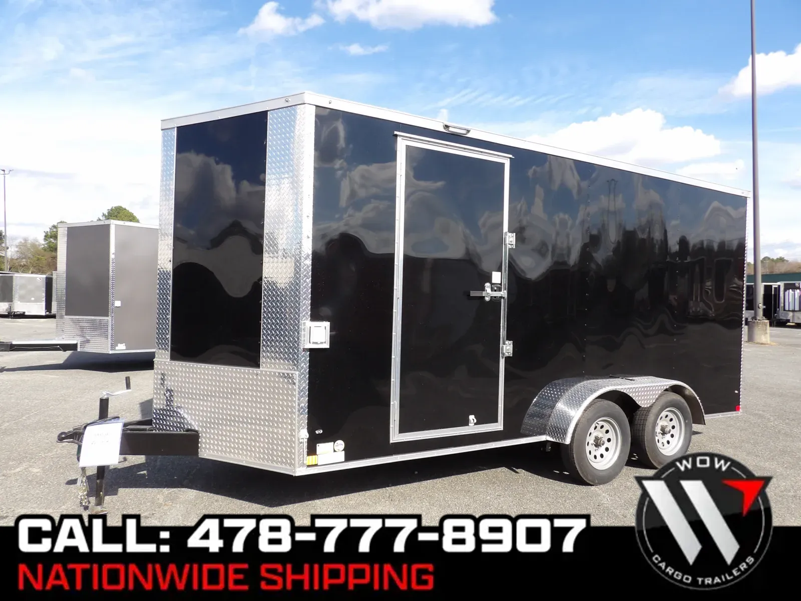 Black 2026 Diamond 7X16 Enclosed for sale in Cochran, GA